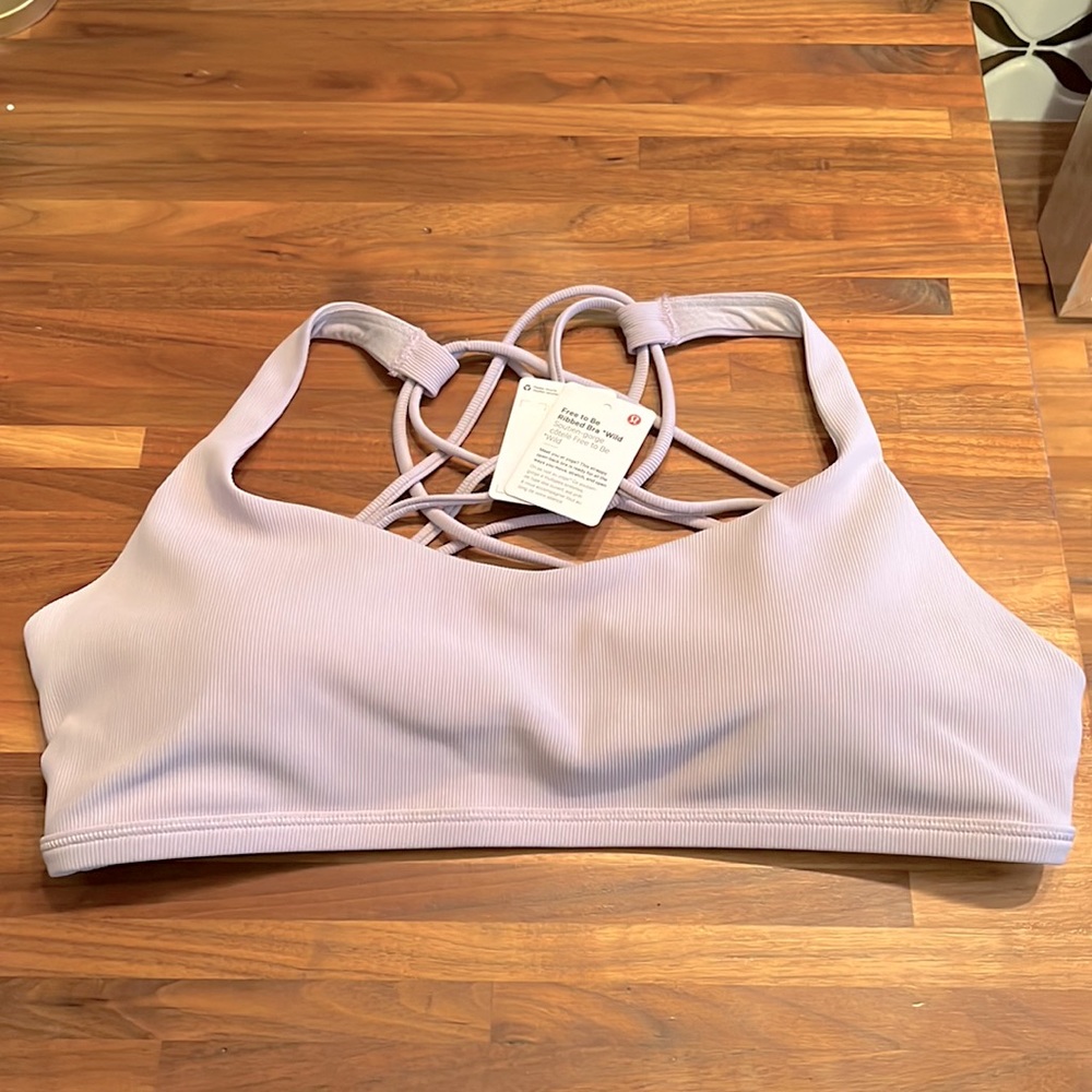 Lululemon Free to Be bra size 12. Never worn. Brand new